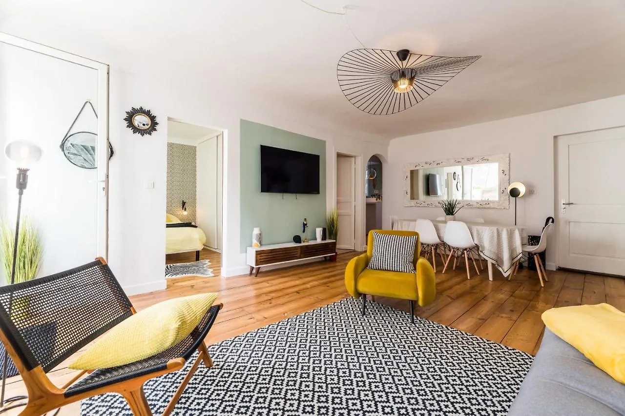 Pop Keyweek Apt 3 Bedrooms With Terrace & Parking Biarritz City Center 公寓