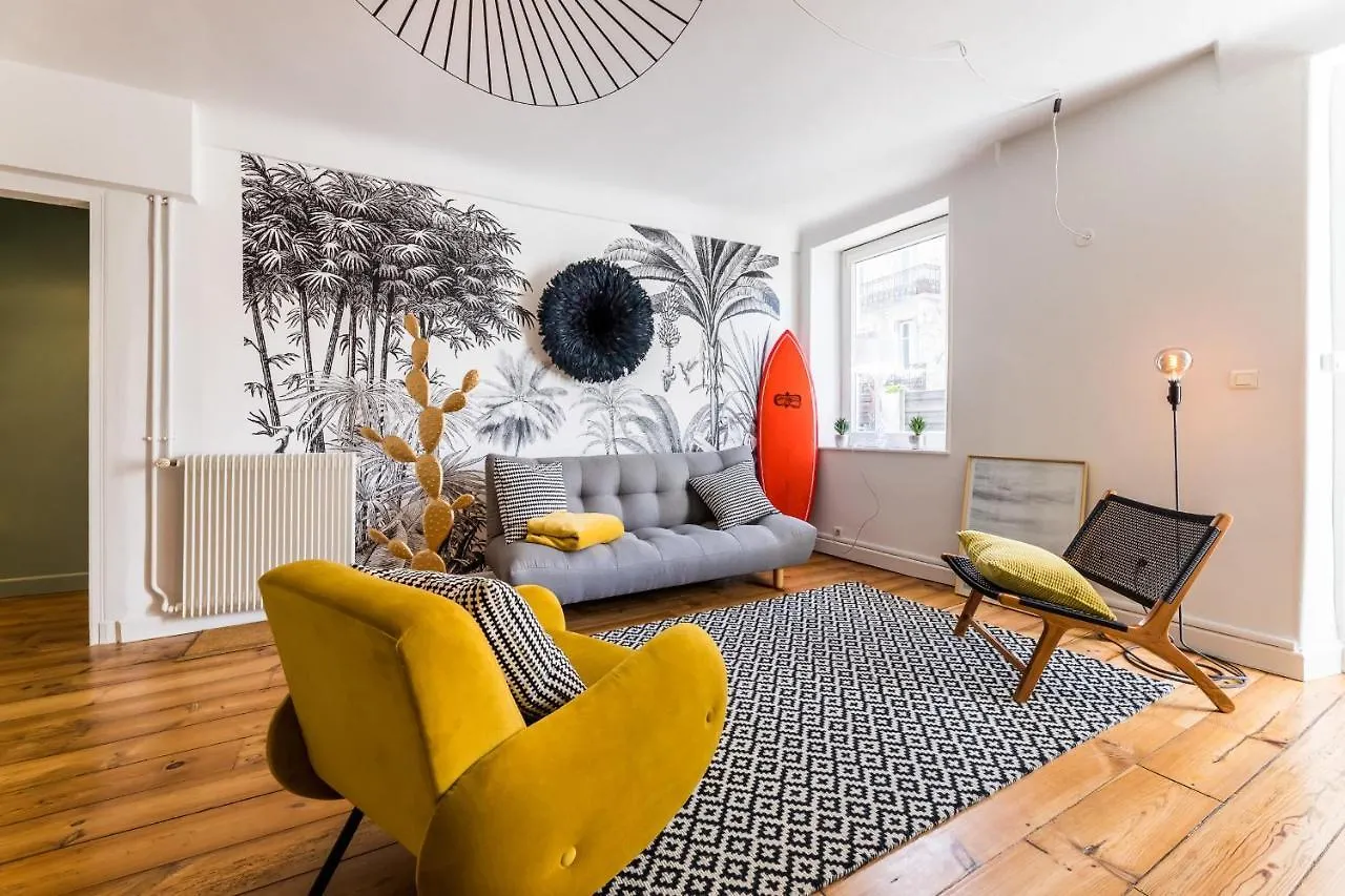 Pop Keyweek Apt 3 Bedrooms With Terrace & Parking Biarritz City Center アパート