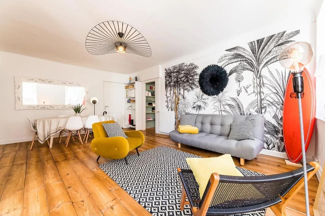 Pop Keyweek Apt 3 Bedrooms With Terrace & Parking Biarritz City Center 0*,