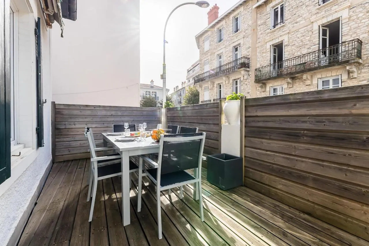 Pop Keyweek Apt 3 Bedrooms With Terrace & Parking Biarritz City Center